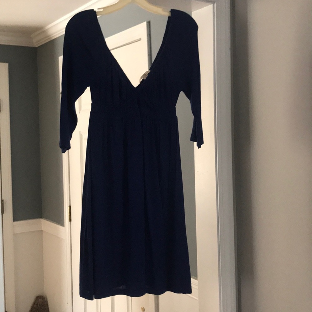 Blue dress